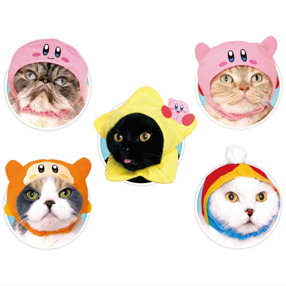 🏷NEW Nintendo Japan Kirby Themed Cat Cap (Up to 5 Different Options Available)